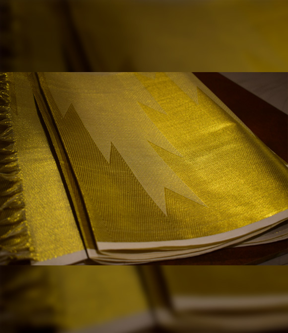 Golden Temple work Saree