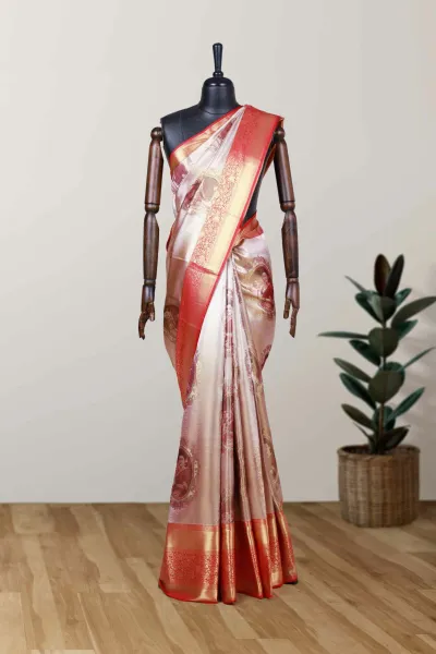 Gold Tissue Kancheepuram Saree