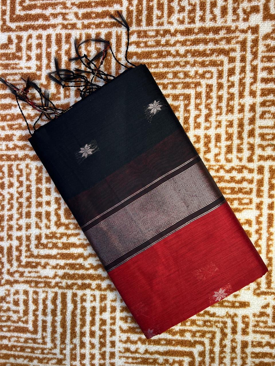 Maheshwari Cotton Saree 