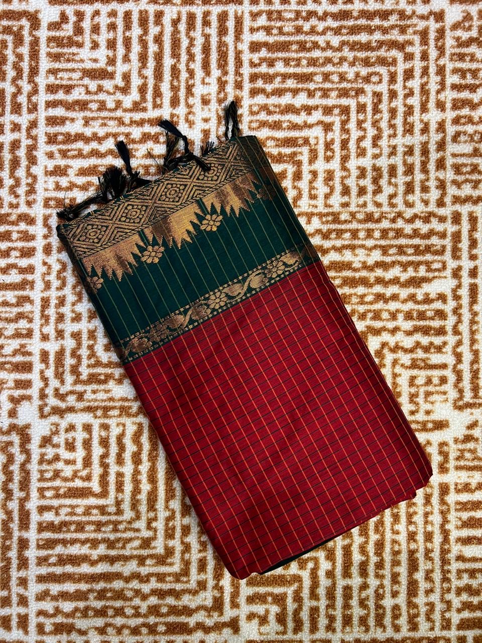 Kalyani Check Saree