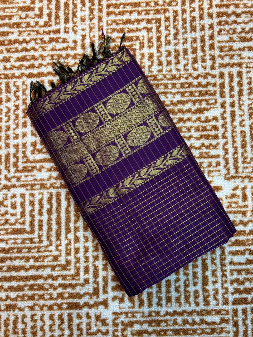 Kalyani Check Saree 