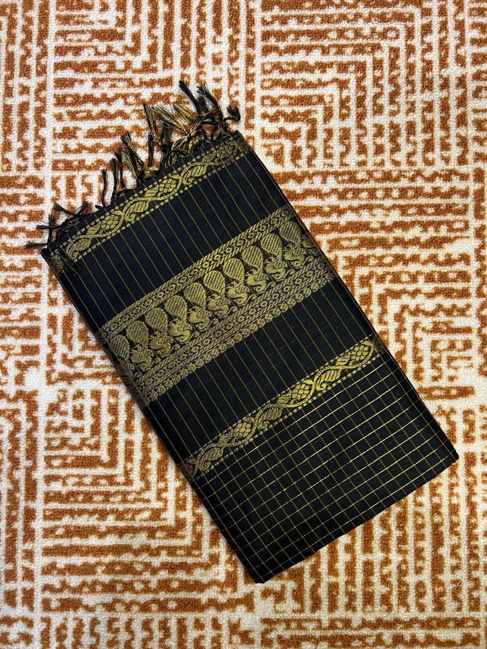 Kalyani Check Saree 