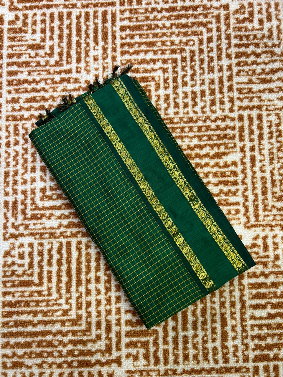 Arani Check Saree 