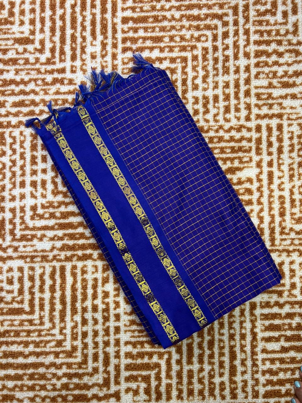 Arani Check Saree 