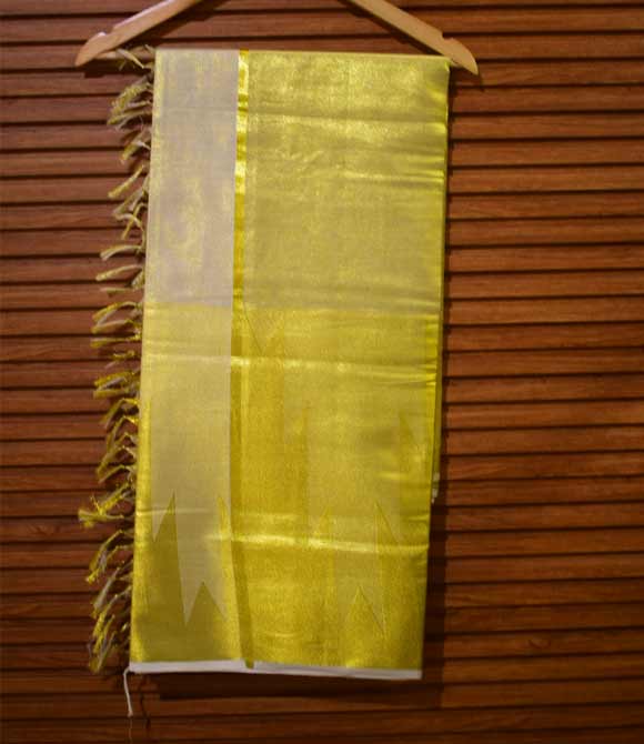 Golden Temple work Saree